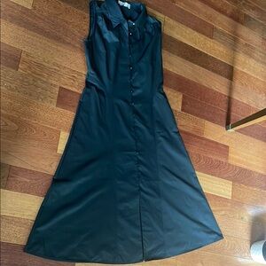 Chic Hobbs London Black Sleeveless Dress-Midi-Size US 6